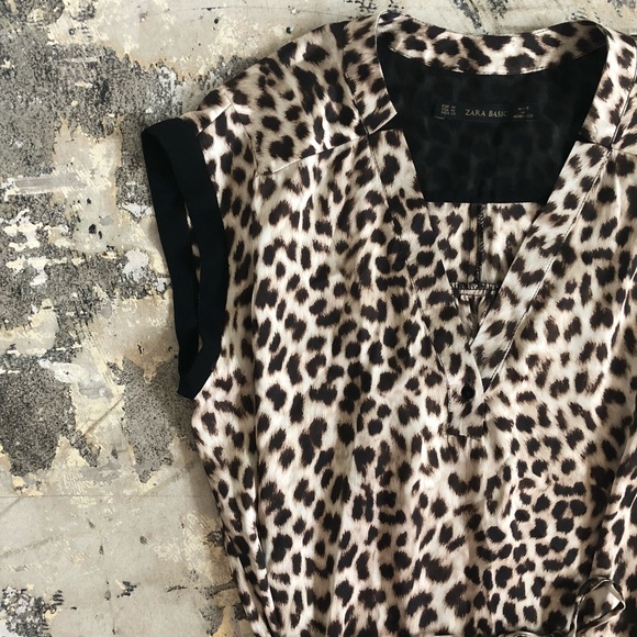 Zara Dresses & Skirts - Zara Leopard Dress